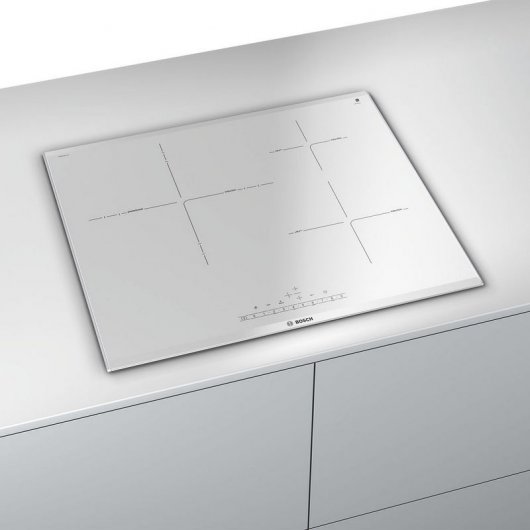 Bosch PID672FC1E Placa de Inducción Premium 3 Zonas Blanca