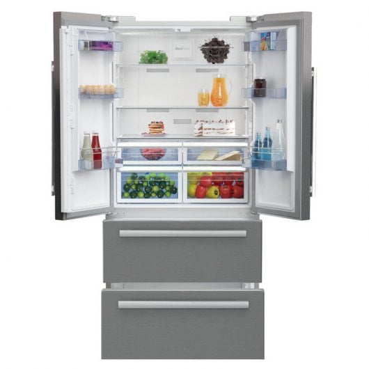 Beko GNE60521X Frigorífico Americano Neo Frost A+ Acero Inoxidable