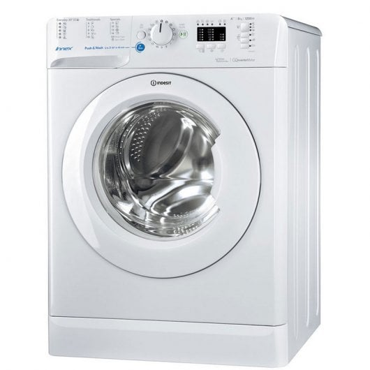 Indesit BWA 81283X W EU Lavadora de Carga Frontal 8kg A+++ Blanca