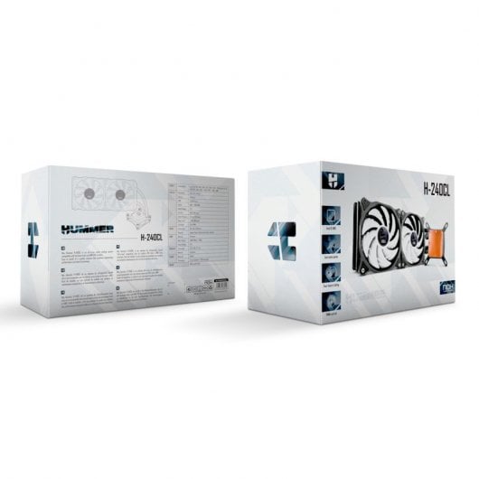 NOX Hummer H-240CL Kit de Refrigeración Líquida 240mm