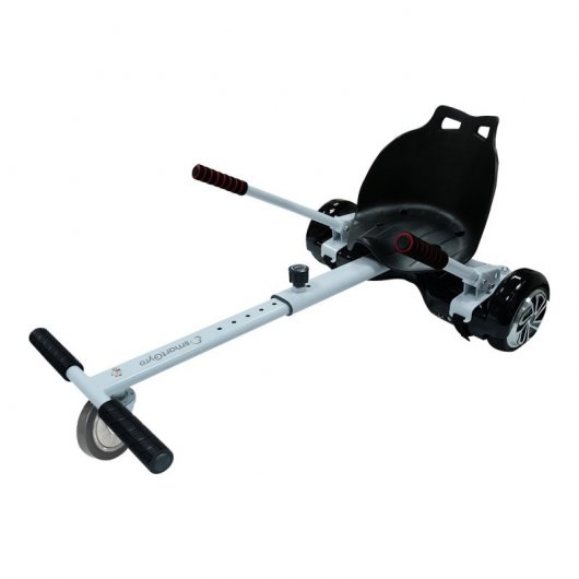 Smartgyro Go-Kart Pro Silla para Hoverboard Blanca