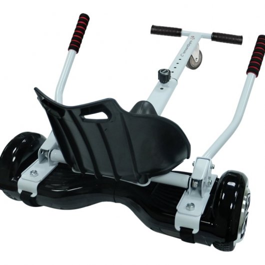 Smartgyro Go-Kart Pro Silla para Hoverboard Blanca