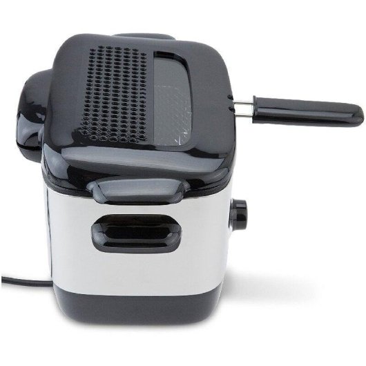 Friteuse Moulinex Minifrito AF220010 Compacte Fenêtre 1L 1000W Acier Inoxydable