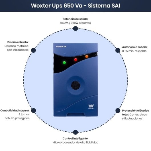 Woxter USV 650 VA USV