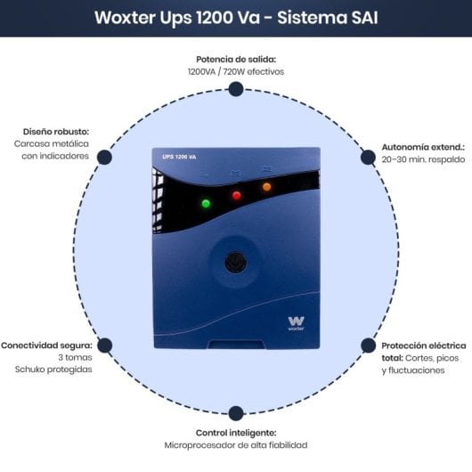Woxter UPS 1200 VA UPS