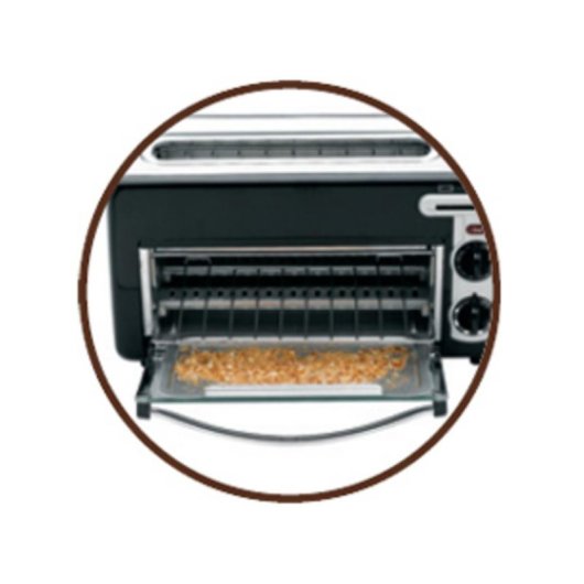 Tefal TL600830 Toast'n Grill Broodrooster 2 Sneetjes Lange Sleuf 1300 W 6 Bruiningsstanden