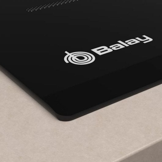 Balay 3EB967FR Placa de Inducción con Bisel Delantero 3 Zonas Negra