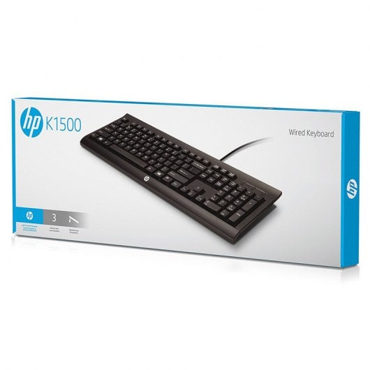 HP K1500 Teclado USB Negro