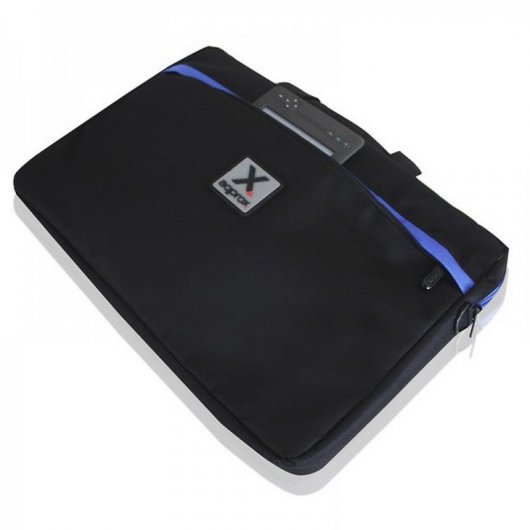 Approx APPNB15S Maletín Negro/Azul para Portátil hasta 15.6"