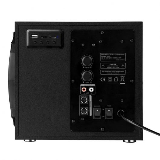 Colunas Woxter Big Bass 500 2.1 LED Bluetooth