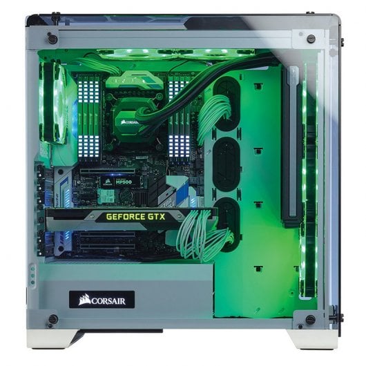 Corsair Crystal 570X RGB Cristal Templado USB 3.0 Blanca