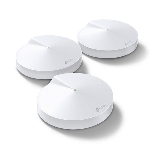WiFi Mesh TP-Link Deco M5 3 Nodi 1300 Mbps 400 m² con Antivirus Integrato