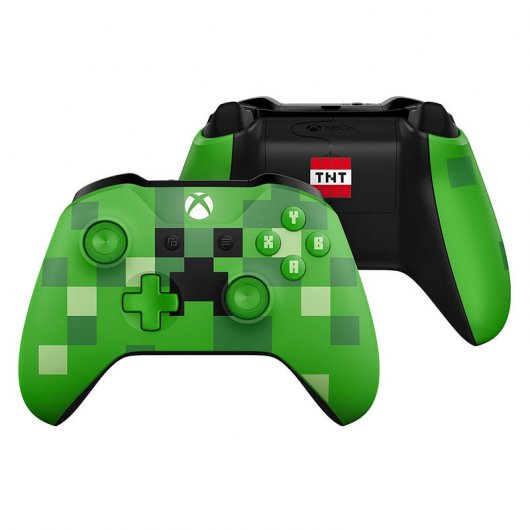 Microsoft Xbox One Gamepad Inalámbrico Minecraft Creeper