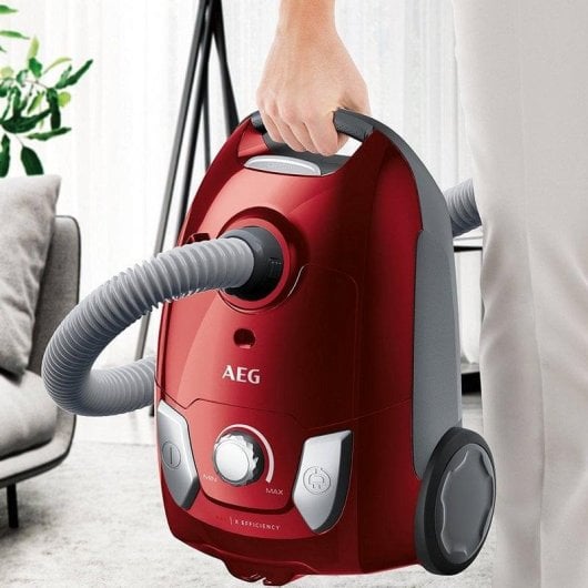 Aspirateur avec Sac AEG VX4-1-WR-P 750W Animaux Sols Délicats Filtre E12 3L
