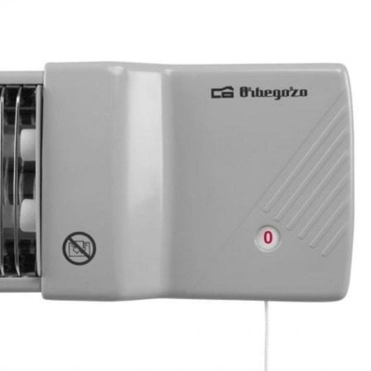 Estufa Elétrico de Quartzo Orbegozo BB 5002 1200W para Casa Parede Tela Orientável