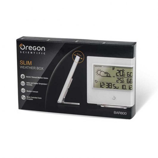 Oregon Scientific BAR-800 Estación Meterológica Extraplana Blanco
