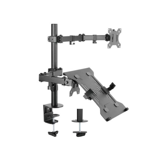 Equip Soporte de Mesa para 2 Pantallas 13"-32" VESA 100X100 Max 16Kg