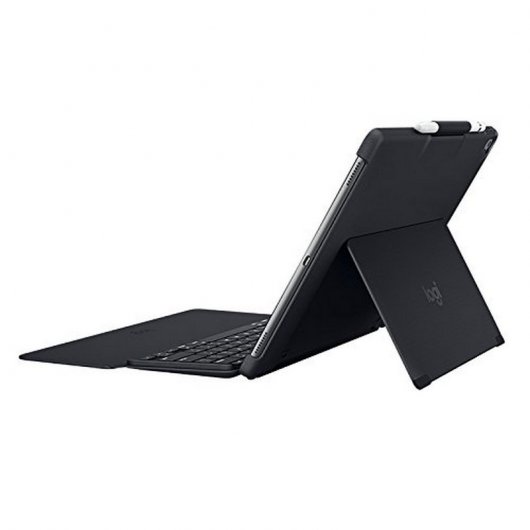 Capa Logitech Slim Combo com Teclado Sem Fios Preto para iPad Pro de 12.9"