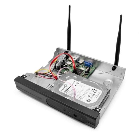 Unotec Kit de Vigilancia 4 Cámaras WiFi/4 Canales