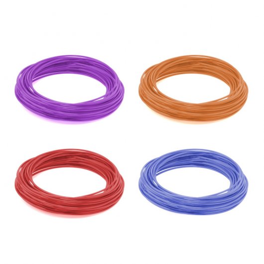 Unotec Set Filamentos 4 Colores para Bolígrafo 3D