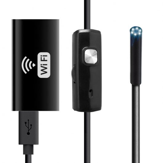 Unotec Cámara Endoscópica WiFi 2M para Smartphone y PC