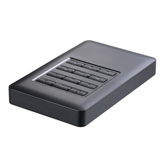 Tooq TQE-25DES01B Caja Externa Cifrada con Teclado para Discos Duros 2.5? SATA USB 3.0