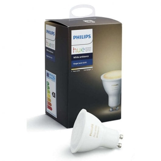 Philips Hue White Ambiance Bombilla Ambiental Blanco GU10
