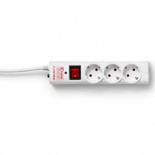 Régua Salicru SPS SAFE 3 Tomadas com Proteção, Interruptor e Indicador