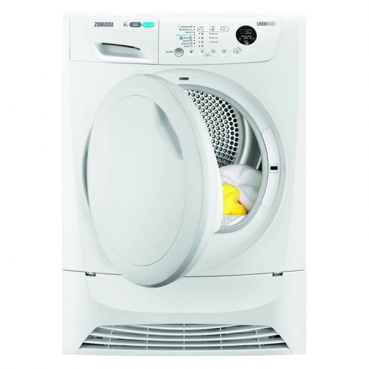 Zanussi ZDH8333PZ Secadora con Bomba de Calor Carga Frontal 8kg A+ Blanca