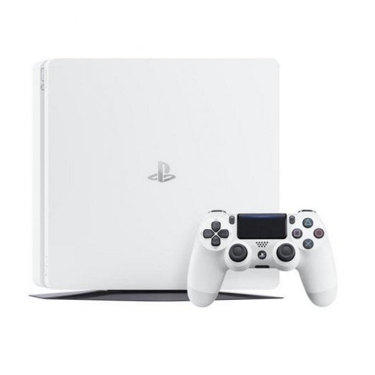Sony PlayStation 4 Slim 500GB Blanca + ¡Has sido Tú!
