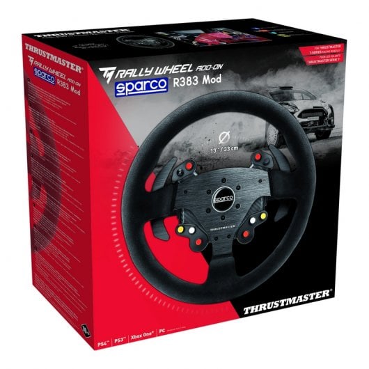 Thrustmaster TM Rally Wheel Add-On Sparco R383 Mod Volante PS4, Xbox One, PC