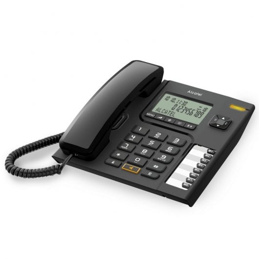 Téléphone de bureau noir Alcatel T76