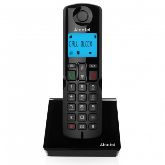 Alcatel S250 Teléfono DECT Negro