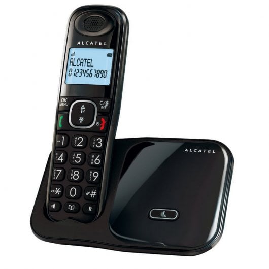 Alcatel XL280 Teléfono Inalámbrico DECT Comfort Negro