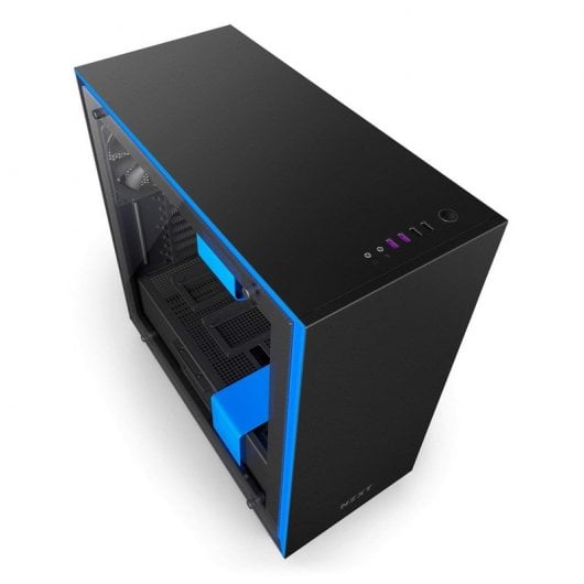 NZXT H700I Mate Torre ATX Negra/Azul