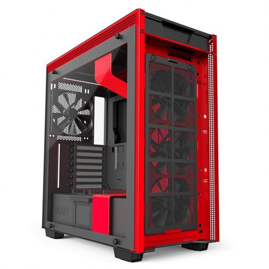 NZXT H700I Mate Torre ATX Negra/Roja