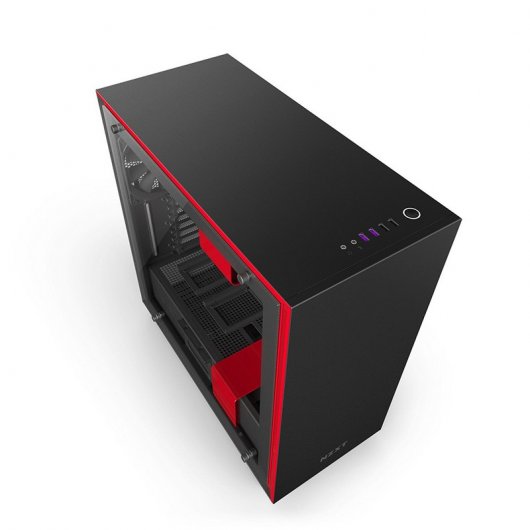 NZXT H700I Mate Torre ATX Negra/Roja