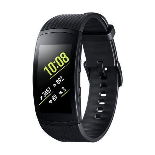 Samsung Gear Fit2 Pro Bluetooth GPS 38,6mm Super AMOLED Preto L Resistência à Água 5ATM+IP68