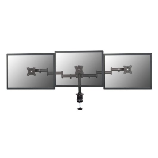 Equip Soporte de Mesa para 3 Pantallas 13"-27" Doble Brazo Articulado VESA 100X100 Max 24Kg