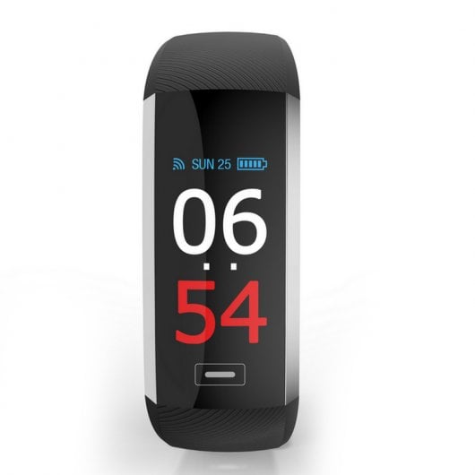 Leotec Color Health Pulsera de Actividad Negra