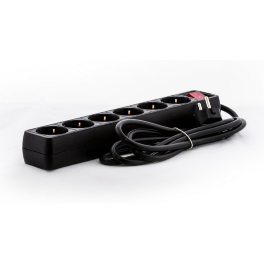Owlotech 6-Outlet Essential Series Regleta 6 Tomas