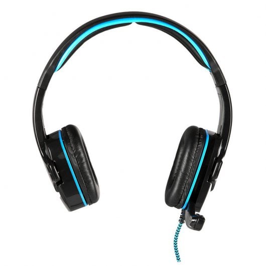 NGS GHX-505 cuffia e auricolare Cablato A Padiglione Giocare Nero, Blu