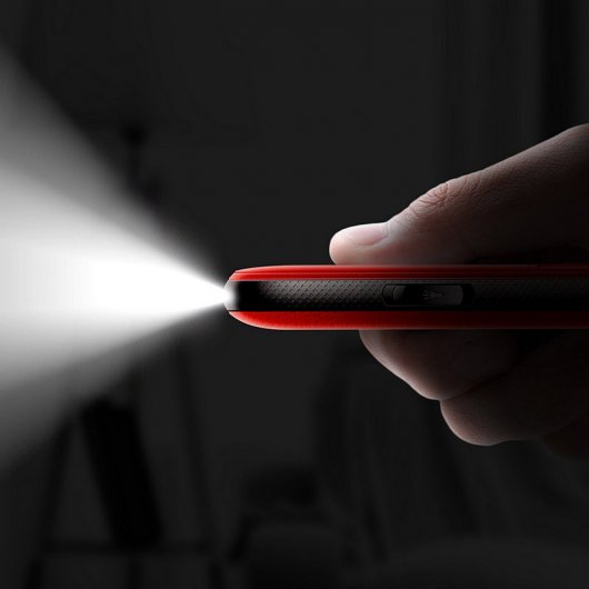 Blu Joy Rojo Teléfono Dual Sim Libre para Personas Mayores