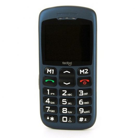 Facitel FS07 Teléfono Libre Azul para Personas Mayores