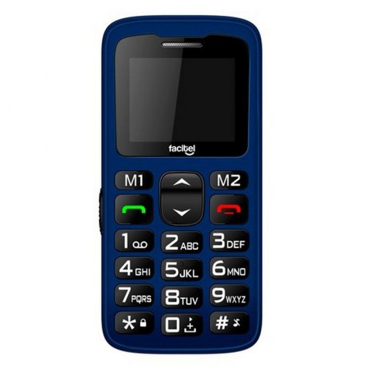 Facitel FS06 Teléfono Libre Azul para Personas Mayores