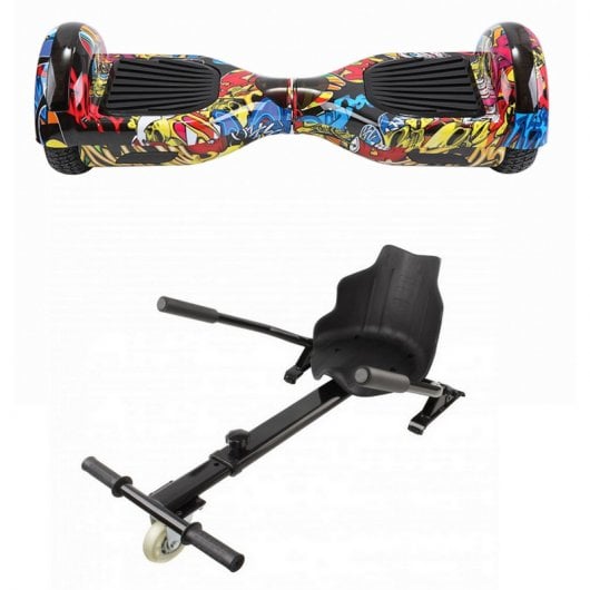 Ecogyro G6 Patín Eléctrico Urban Art + Ecogyro GyroKart