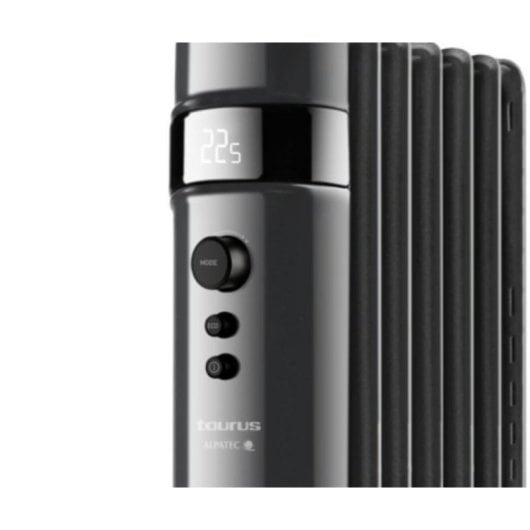 Radiateur à Huile Taurus Agadir 1500W 7 Éléments Affichage Digital Mode ECO