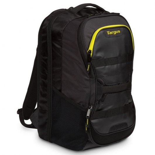 Targus Work and Play Mochila para Fitness y Portátiles hasta 15.6" Negro/Amarillo