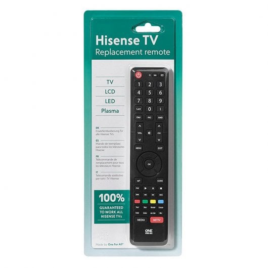 One for All URC 1916 Mando Universal para Hisense
