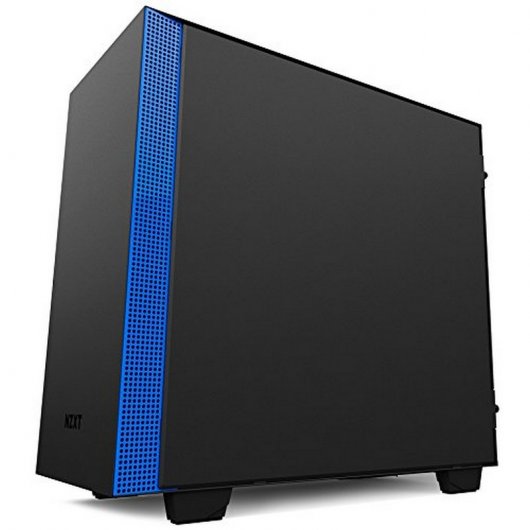NZXT H400i Cristal Templado USB 3.0 Negra/Azul